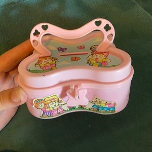 cute pink vintage coin bank
